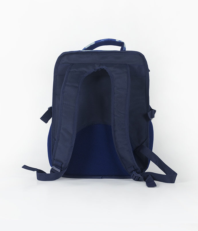 Камуфляжный синий рюкзак